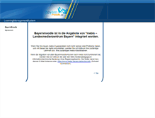 Tablet Screenshot of oberfranken.bayernmoodle.de
